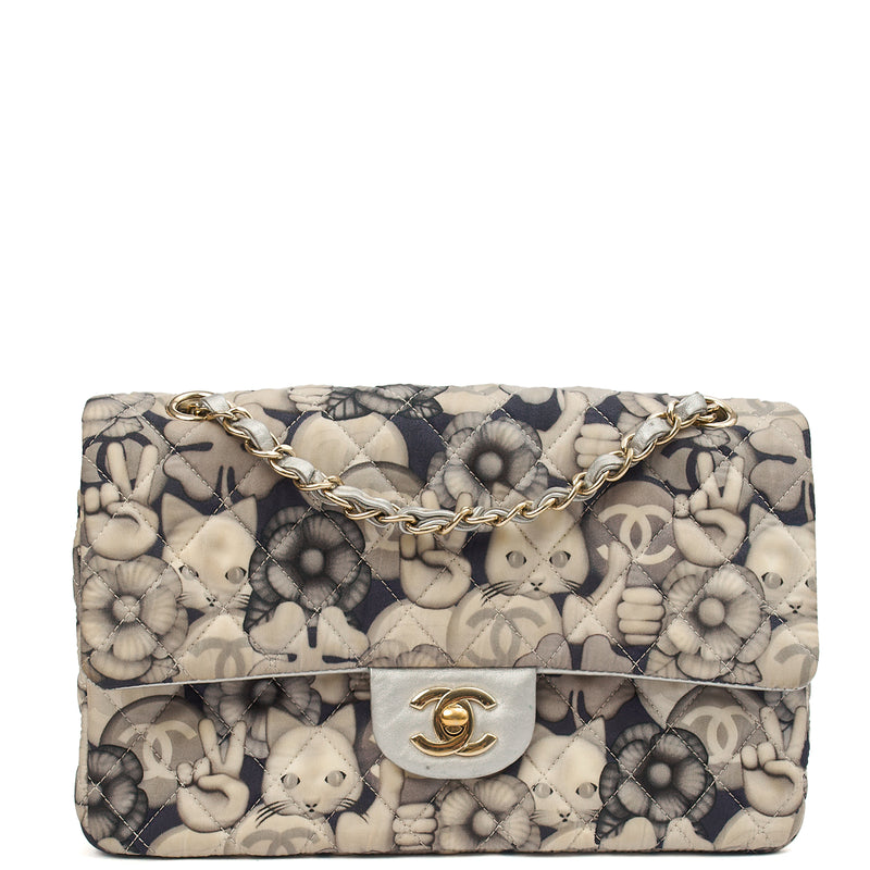 Picture of Chanel Shoulder Bag Classic Double Flap - Medium in Print, Fabric