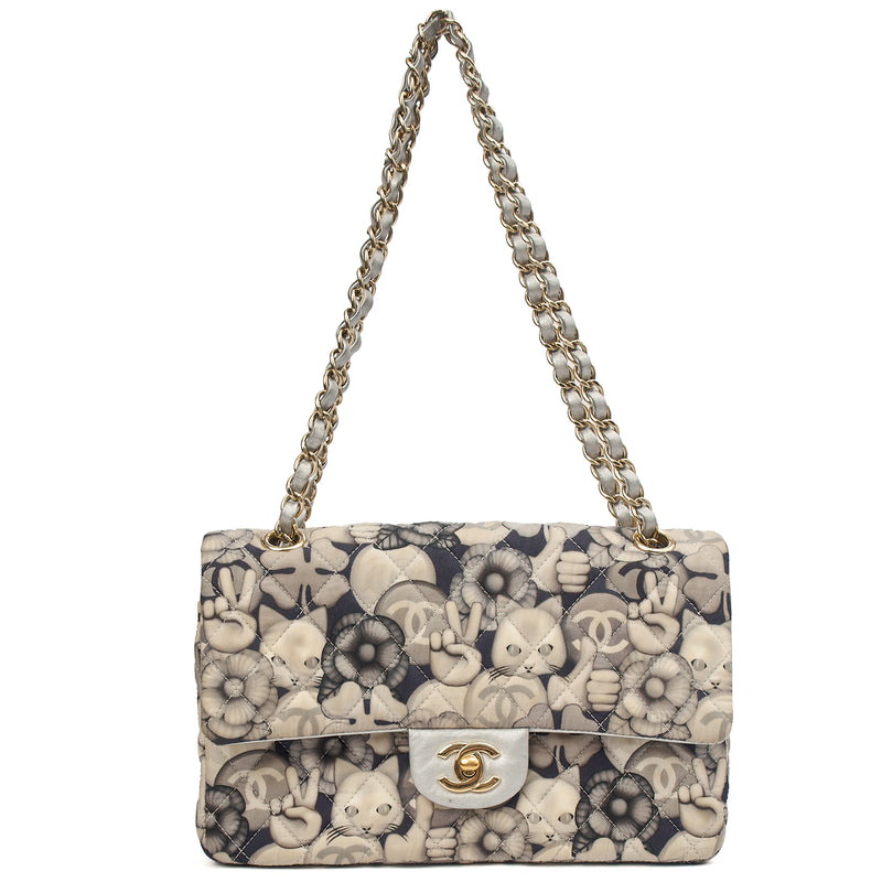 Picture of Chanel Shoulder Bag Classic Double Flap - Medium in Print, Fabric