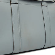 Picture of Mulberry Tote Zipped Bayswater - Mini in Poplin Blue, Leather