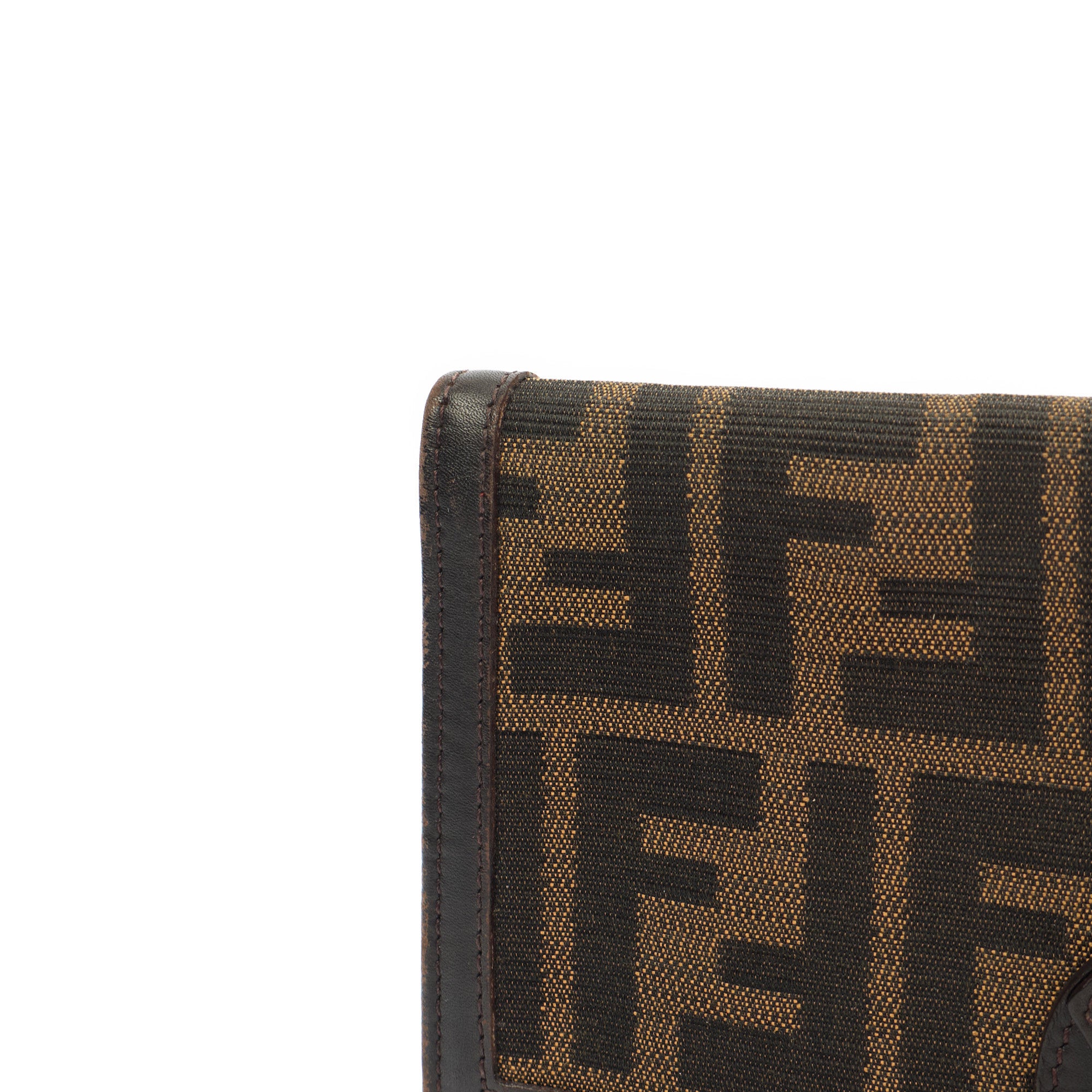 Fendi Purse Continental Wallet in Zucca FF, Canvas | The Handbag