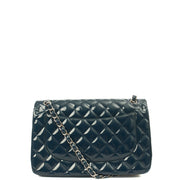 Picture of Chanel Shoulder Bag Classic Double Flap - Large in Blue, Patent Leather