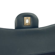 Picture of Chanel Shoulder Bag Classic Double Flap - Large in Blue, Patent Leather