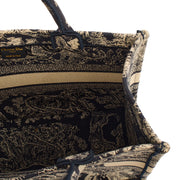 Picture of Christian Dior Tote Book Tote - Medium in Blue, Fabric