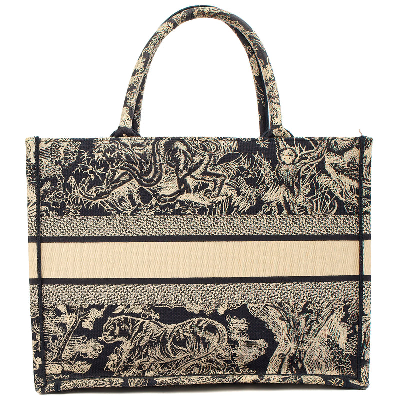 Picture of Christian Dior Tote Book Tote - Medium in Blue, Fabric