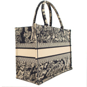 Picture of Christian Dior Tote Book Tote - Medium in Blue, Fabric