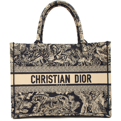 Picture of Christian Dior Tote Book Tote - Medium in Blue, Fabric