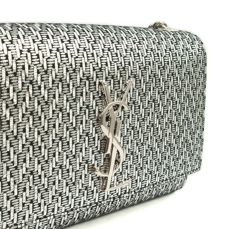 Picture of Saint Laurent Cross Body Kate Medium in Metallic, Fabric