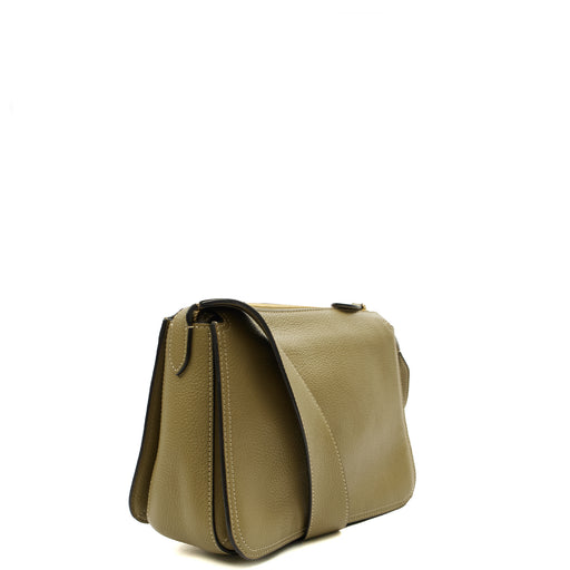 Picture of Mulberry Cross Body Billie in Summer Khaki, Leather