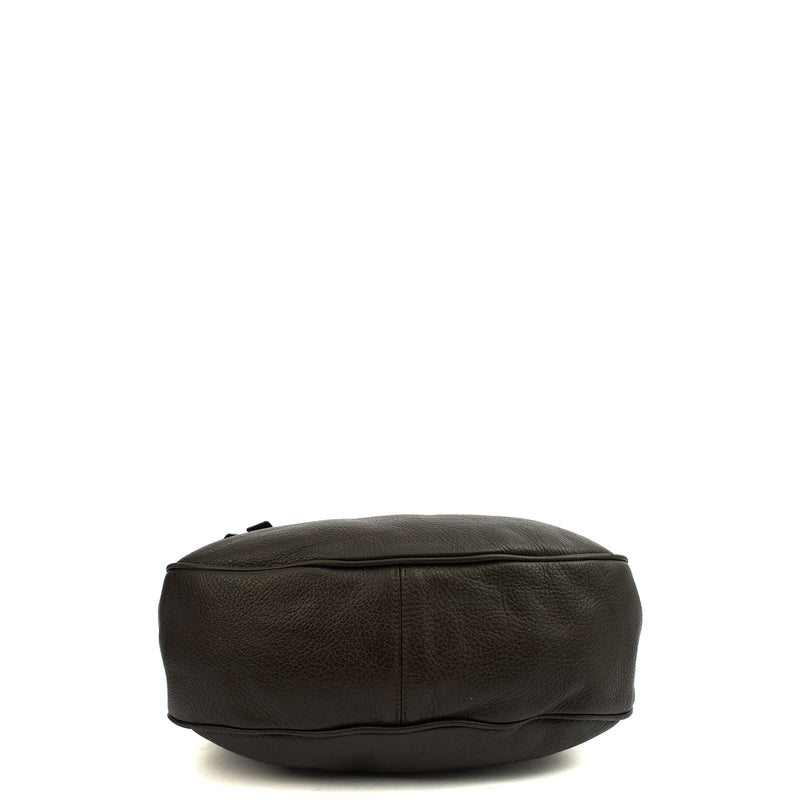 Picture of Mulberry Tote Daria Hobo in Amber, Calfskin Leather