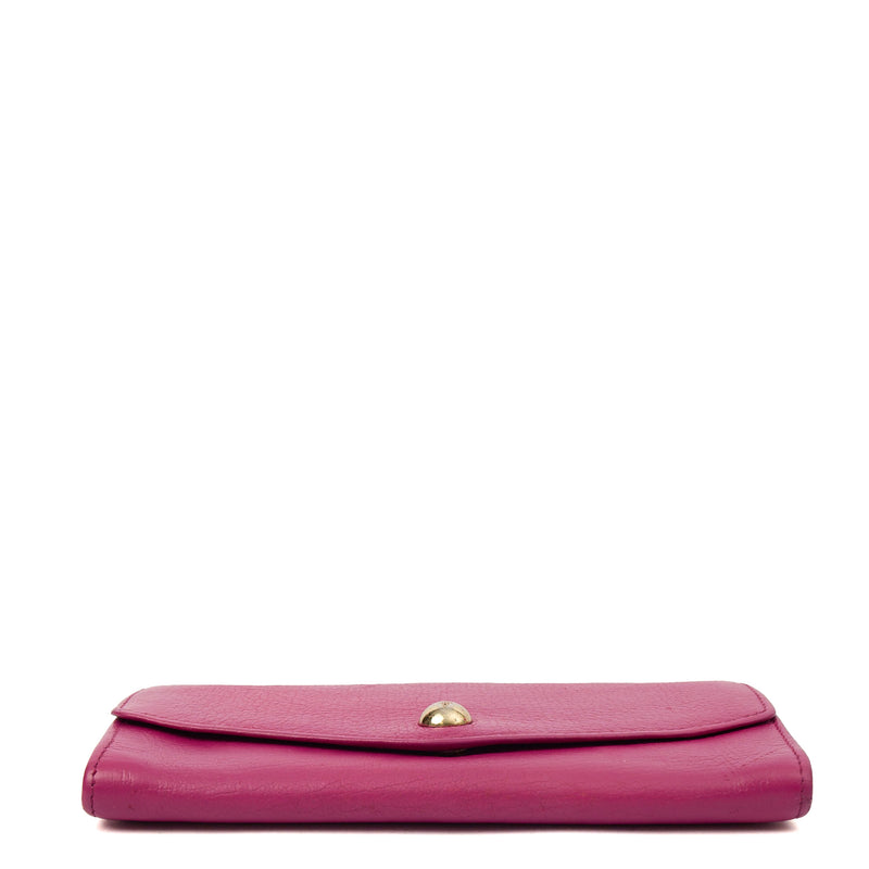 Picture of Mulberry Purse Wallet in Mulberry Pink, Leather