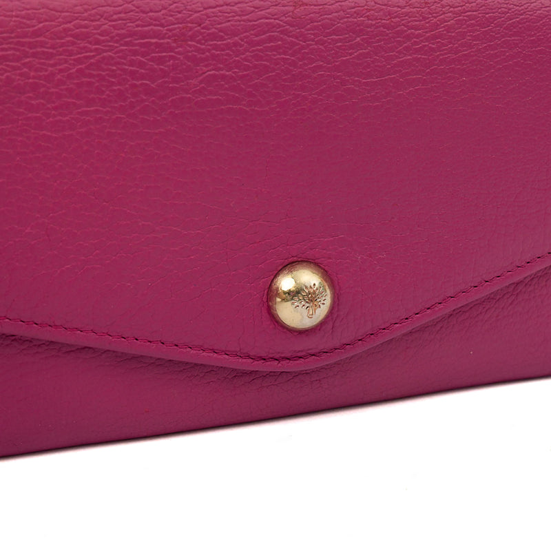 Picture of Mulberry Purse Wallet in Mulberry Pink, Leather