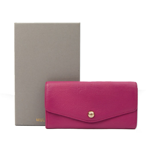 Picture of Mulberry Purse Wallet in Mulberry Pink, Leather