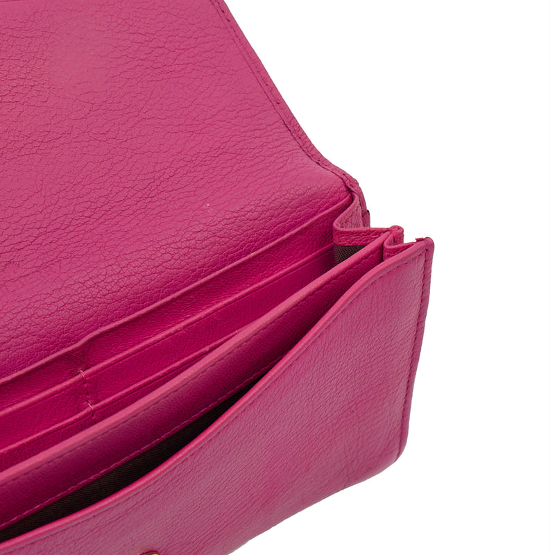 Picture of Mulberry Purse Wallet in Mulberry Pink, Leather
