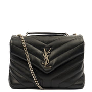 Picture of Saint Laurent Shoulder Bag Lou Lou - Small in Black, invalid