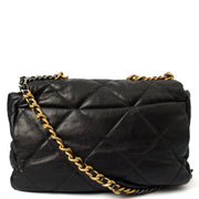 Picture of Chanel Shoulder Bag Chanel 19 Maxi in Black, Calfskin Leather