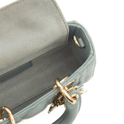 Picture of Christian Dior Cross Body Lady D - Joy in Blue, Cannage Quilted Lambskin