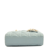 Picture of Christian Dior Cross Body Lady D - Joy in Blue, Cannage Quilted Lambskin