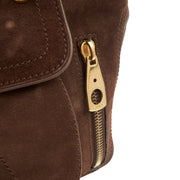 Picture of Celine Top Handle Boogie Bag in Brown, Suede