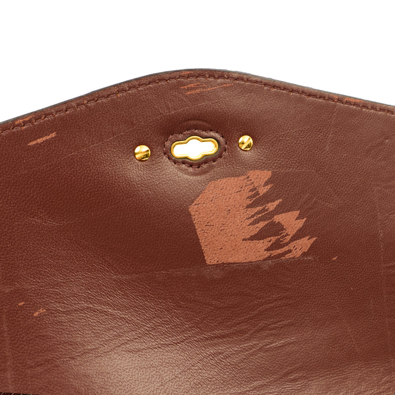 Picture of Mulberry Cross Body Darley in Coral Orange, Calfskin Leather