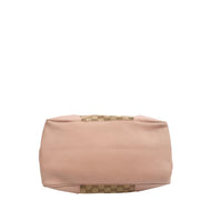 Picture of Gucci Tote Abbey Tote in Pink, GG Supreme Canvas