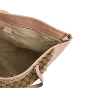 Picture of Gucci Tote Abbey Tote in Pink, GG Supreme Canvas