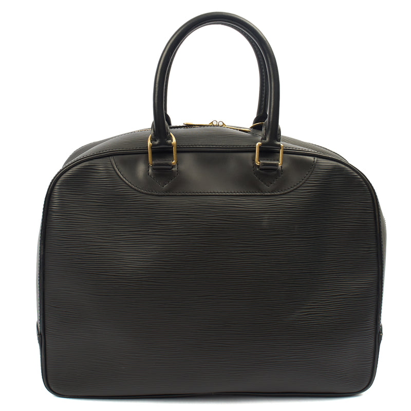 Picture of Louis Vuitton Top Handle Sorbonne in Black, Epi Leather