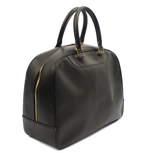 Picture of Louis Vuitton Top Handle Sorbonne in Black, Epi Leather