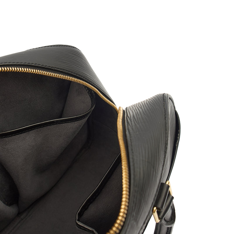 Picture of Louis Vuitton Top Handle Sorbonne in Black, Epi Leather