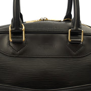 Picture of Louis Vuitton Top Handle Sorbonne in Black, Epi Leather