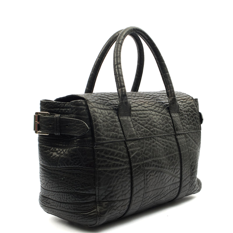 Picture of Mulberry Tote Bayswater Heritage in Black, Calfskin Leather