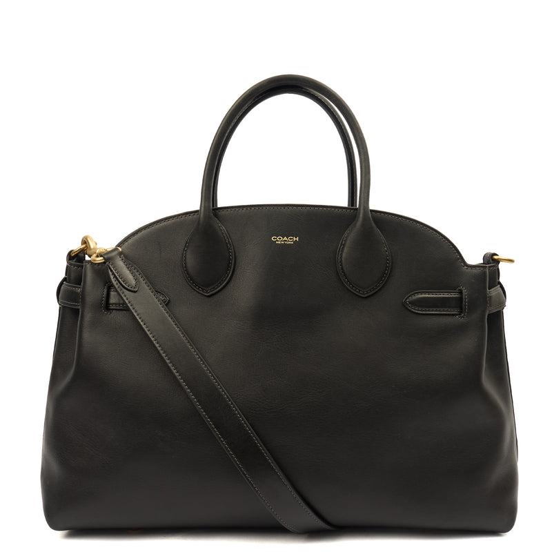 Picture of Coach Tote Soft Empire Carryall Bag 48 in Black, Leather