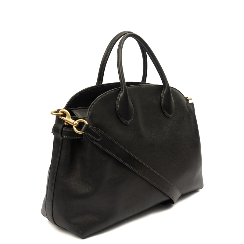 Picture of Coach Tote Soft Empire Carryall Bag 48 in Black, Leather