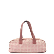 Picture of Chanel Tote Ligne Cambon Bowler in Pink, Canvas