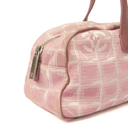 Picture of Chanel Tote Ligne Cambon Bowler in Pink, Canvas
