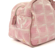 Picture of Chanel Tote Ligne Cambon Bowler in Pink, Canvas