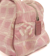 Picture of Chanel Tote Ligne Cambon Bowler in Pink, Canvas