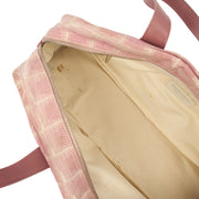 Picture of Chanel Tote Ligne Cambon Bowler in Pink, Canvas