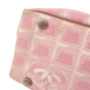 Picture of Chanel Tote Ligne Cambon Bowler in Pink, Canvas