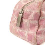 Picture of Chanel Tote Ligne Cambon Bowler in Pink, Canvas