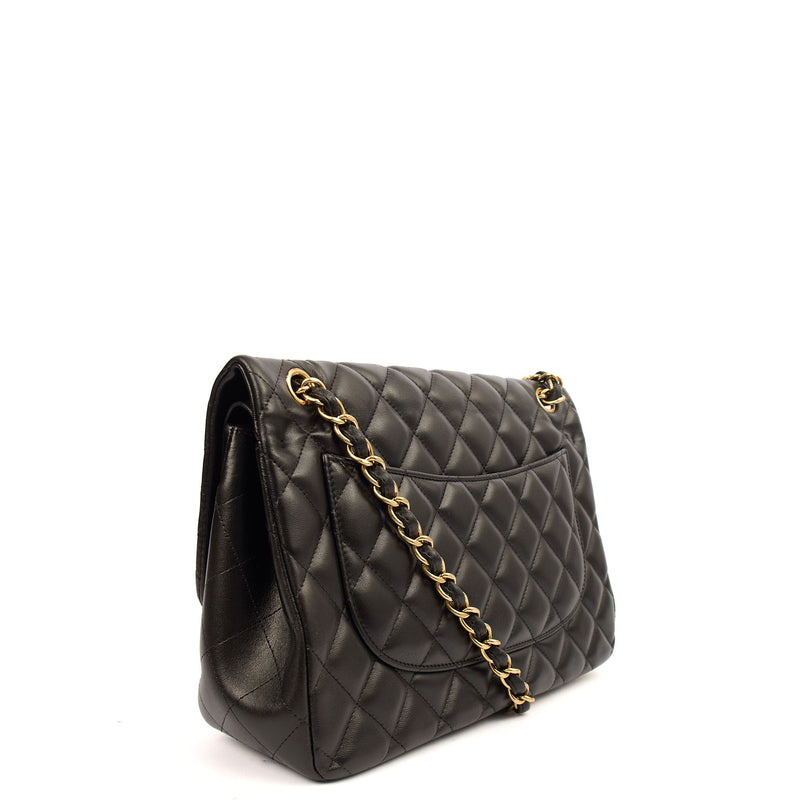 Picture of Chanel Shoulder Bag Classic Double Flap - Large in Black, Lambskin Leather