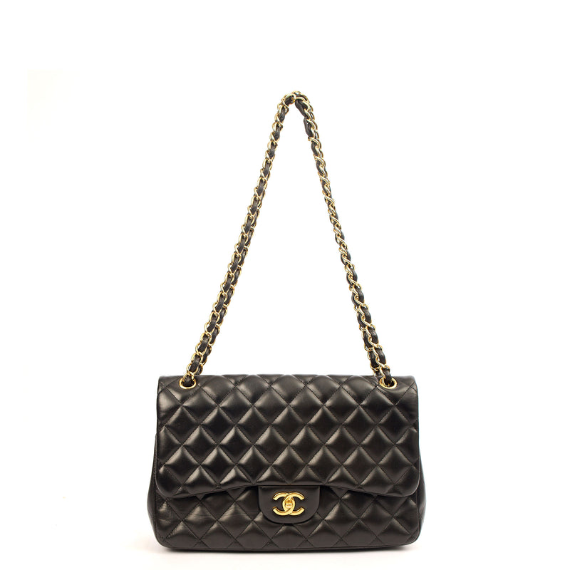 Picture of Chanel Shoulder Bag Classic Double Flap - Large in Black, Lambskin Leather