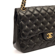 Picture of Chanel Shoulder Bag Classic Double Flap - Large in Black, Lambskin Leather