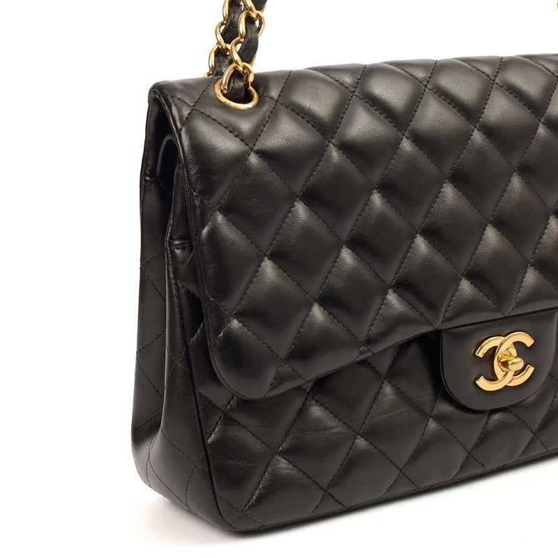 Picture of Chanel Shoulder Bag Classic Double Flap - Large in Black, Lambskin Leather