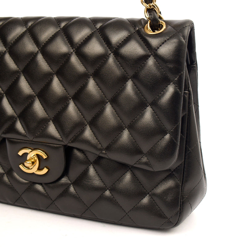 Picture of Chanel Shoulder Bag Classic Double Flap - Large in Black, Lambskin Leather