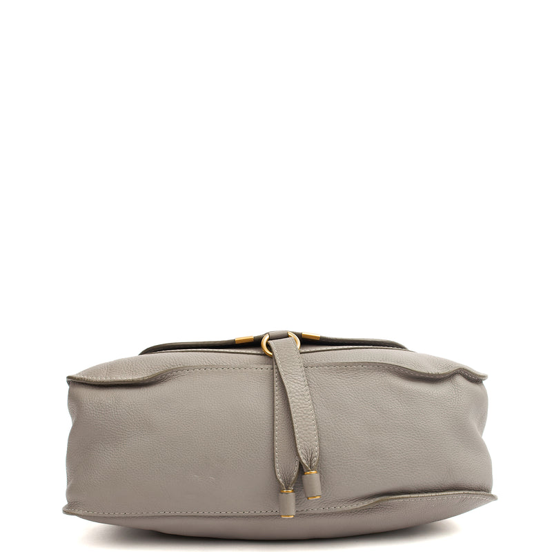 Picture of Chloe Tote Marcie - Medium in Grey, Calfskin Leather