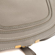Picture of Chloe Tote Marcie - Medium in Grey, Calfskin Leather