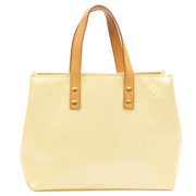 Picture of Louis Vuitton Tote Reade MM in Yellow, Miroir Vernis