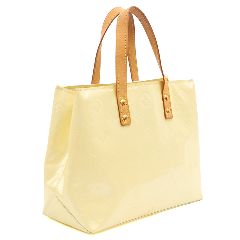 Picture of Louis Vuitton Tote Reade MM in Yellow, Miroir Vernis