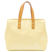 Picture of Louis Vuitton Tote Reade MM in Yellow, Miroir Vernis