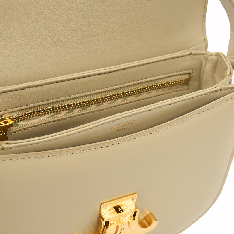 Picture of Celine Cross Body Triomphe - Teen in Mineral, Patent Leather